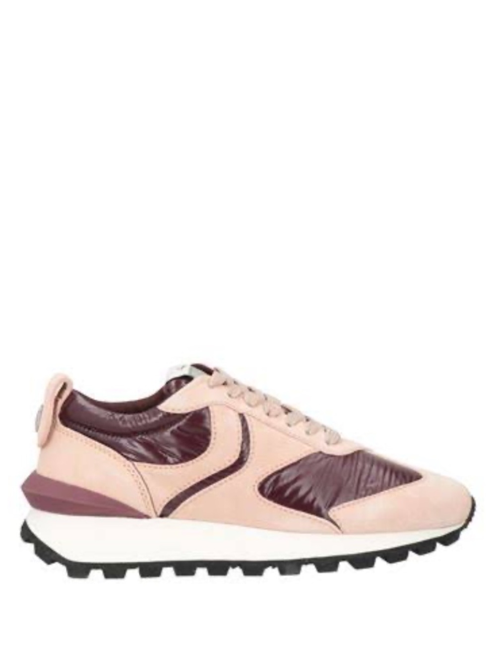 VOILE BLANCHE LEATHER/SUEDE SNEAKERS IN BURGUNDY & PINK SIZE 38!